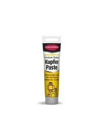Produktbild: Caramba Premium Protect Kupfer Paste (100 g) – schützt belastete Bauteile aus Metall vor Festbrennen, Verschleiß, Verrosten u. v. m. – auch als Dichtungs-, Kontakt und Wärmeleitpaste anwendbar