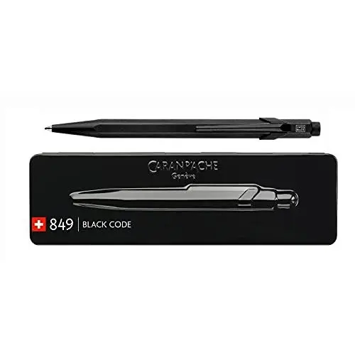 Produktbild: Caran d'Ache 849 Kugelschreiber Black Code, 1 Stück (1er Pack)