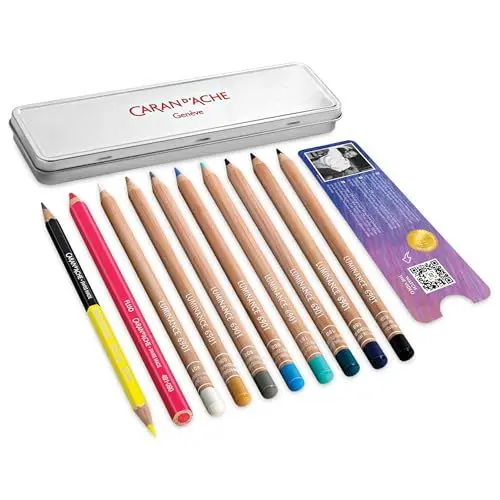 Produktbild: Caran d’Ache Kreativ-Set LUMINANCE 6901™ Oliver Jeffers - Sonderedition/Ref. 3000.224