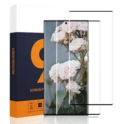 Produktbild: Carantee Schutzfolie für Panzerglas für Samsung Galaxy S22 Ultra 5G, 2 Stück Sensitive Touch Anti-Staub S22 Ultra Schutzglas, Anti-Öl, 9H Härte, 3D Vollabdeckung Hohe Klarheit S22 Ultra Displayschutz