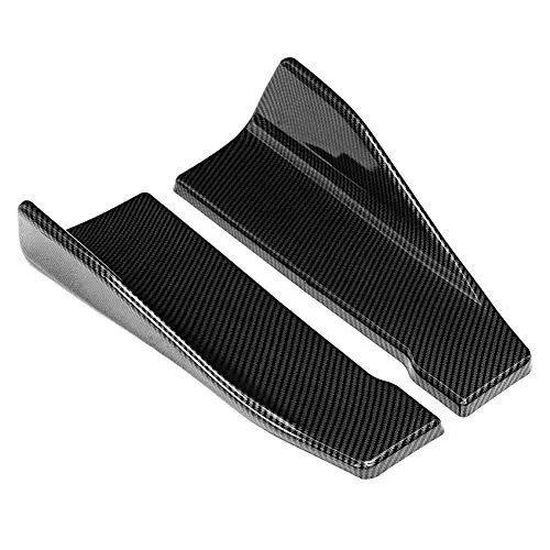 Produktbild: Carbon-Seitenschweller, 35 cm, Kohlefaser, für Automobile, Universelle Seitenschweller/Heckstoßstangenlippen-Splitter, Winglet-Schürzen