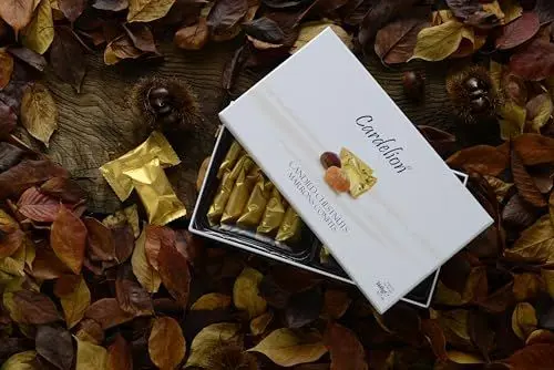Produktbild: Cardelion Marron Glace - Kandierte Kastanien, besondere Anlässe Geeignet für alle Jahreszeiten (360 Gram 12.6 oz, 20 Pieces)
