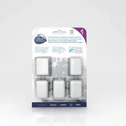 Produktbild: CARE + PROTECT– Waschmaschinenreiniger als Tabs / Filter- und Trommelreiniger / beseitigt Schmutz und schlechten Geruch / 5x 20 g mit Lavendel-Duft