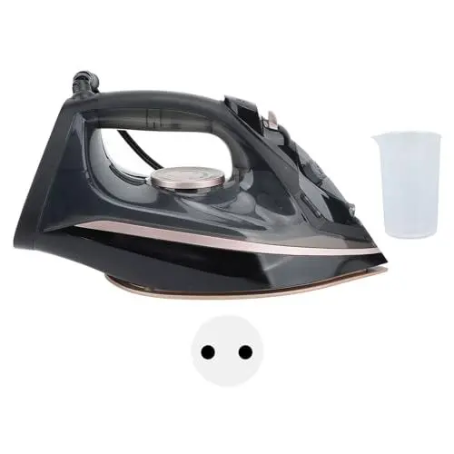 Produktbild: Care Elite Dampfbügelstation, Keine Verbrennungen mit Optimaler TEMP-Technologie, Abnehmbarer Wassertank mit Dampfgleitsohle, für Baumwolle, Wolle, Polyester, Seide,