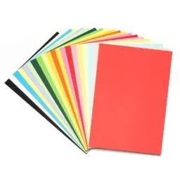 Produktbild: Carehabi Bunt Papier A4 180g/m²,20 Farben Tonpapier Buntpapier, Druckerpapier Buntes Bastelpapier für Kinder DIY Basteln Gestalten Dekorieren Kunsthandwerk Ostern Karten Papierblumen (80 Blatt)