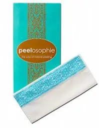 Produktbild: Carenesse Peeling-Handschuh Peelosophie I Porentiefes Peeling Körper & Gesicht für reine Haut I Hamam Peelinghandschuh natürlich & effektiv I Scrub exfoliating glove I Ohne Chemie & Plastik