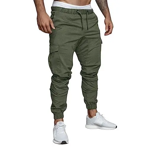 Produktbild: Cargohose männer s Schwarze militär Hose Jogginghose Herren gefüttert 3XL Dehnbare Cargohose Herren 3XL Camouflage Hose Herren männer Cargohose Winter Winter Wanderhose Men