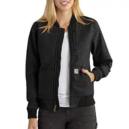 Produktbild: Carhartt Damen Rugged Flex® Relaxed Fit Canvas-Jacke, Schwarz, XS