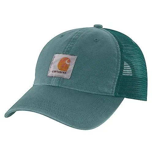Produktbild: Carhartt Herren Canvas Mesh-Back Cap Baseballkappe, Kiefer, Einheitsgröße