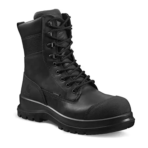 Produktbild: Carhartt Herren Detroit Rugged Flex® Wasserfester, 20 cm hoher S3-Sicherheitsstiefel, Schwarz, 42