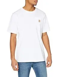 Produktbild: Carhartt Herren K87 Pocket S/S T-Shirt T-Shirt, Weiß, S