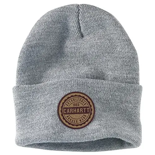Produktbild: Carhartt Herren, Beanie Hat, Heather Grey, Einheitsgröße