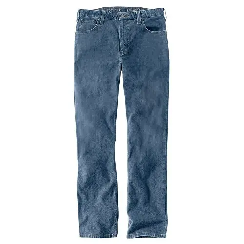 Produktbild: Carhartt, Herren, Rugged Flex® Jeans mit 5 Taschen, gerader Passform und schmal zulaufendem Bein, Houghton, W31/L34