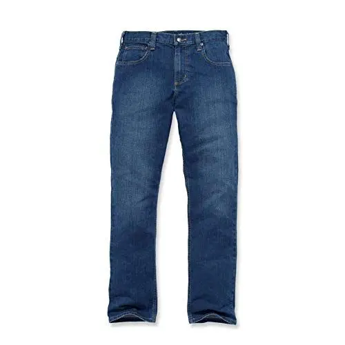 Produktbild: Carhartt, Herren, Rugged Flex® Lockere Jeans mit 5 Taschen, Coldwater, W36/L32
