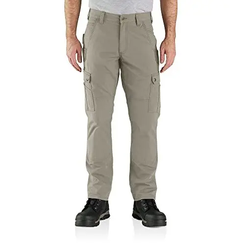 Produktbild: Carhartt Herren Rugged Flex Relaxed Fit Ripstop Cargo Work Utility Pants, Greige, 34W / 32L EU