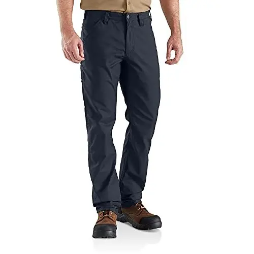 Produktbild: Carhartt, Herren, Rugged Professional-Serie Rugged Flex Lockere Canvas-Arbeitshose, Marineblau, W34/L32