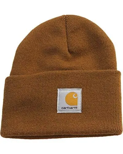 Produktbild: Carhartt Herren Knit Cuffed Beanie Beanie Hat, Brown, Einheitsgröße