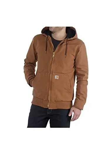 Produktbild: Carhartt, Herren, Weite, isolierte Freizeitjacke aus ausgewaschenem Segelleinen, Carhartt® Braun, M