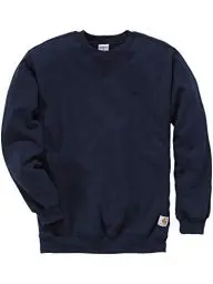 Produktbild: Carhartt Herren Weites, Mittelschweres Sweatshirt mit Rundhalsausschnitt Sweatshirt , Marineblau Neu, XL