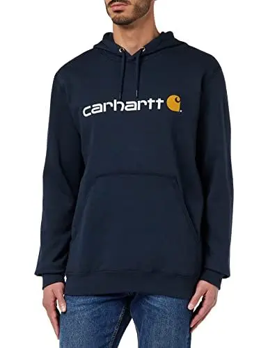 Produktbild: Carhartt, Herren, Weites, mittelschweres Sweatshirt mit Logo-Grafik, Marineblau neu, M