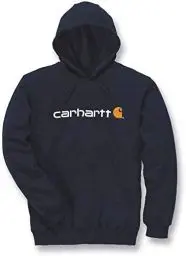 Produktbild: Carhartt, Herren, Weites, mittelschweres Sweatshirt mit Logo-Grafik, Marineblau neu, S