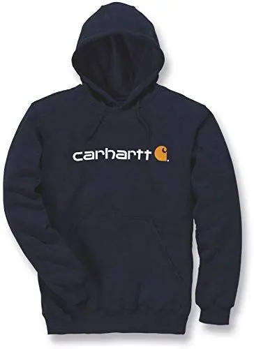 Produktbild: Carhartt, Herren, Weites, mittelschweres Sweatshirt mit Logo-Grafik, Marineblau neu, L