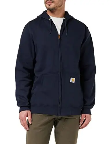 Produktbild: Carhartt Herren Zip Hooded Sweatshirt Sweatshirt, Marineblau Neu, S