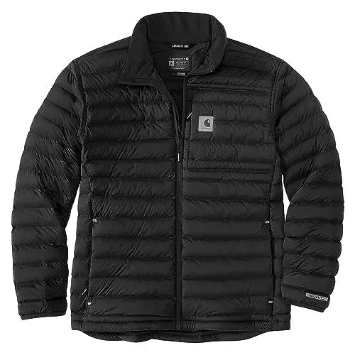 Produktbild: Carhartt Carhartt Lwd Isolierte Stretchjacke mit lockerer Passform für Herren Schwarz M