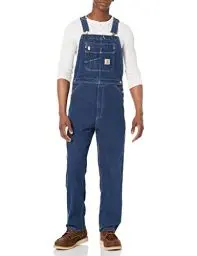 Produktbild: Carhartt Fit Denim Bib Overall, Darkstone, 32W / 34L
