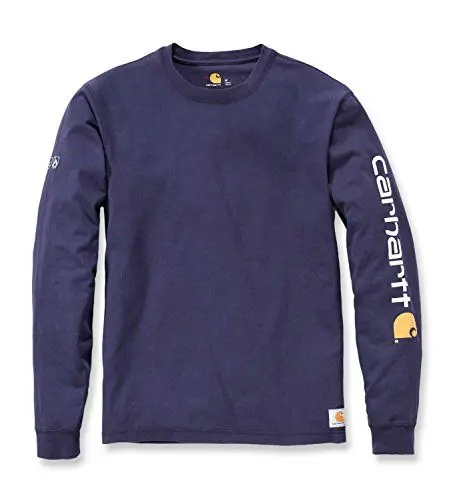 Produktbild: Carhartt PPE Force Cotton Langarmshirt Dunkelblau 3XL