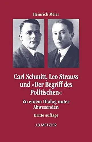 Produktbild: Carl Schmitt, Leo Strauss und 