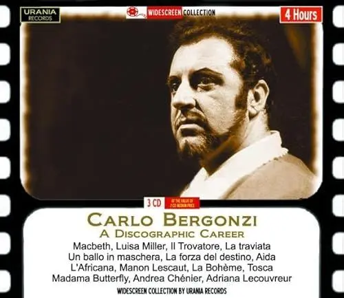Produktbild: Carlo Bergonzi: Diskographie Einer Karriere