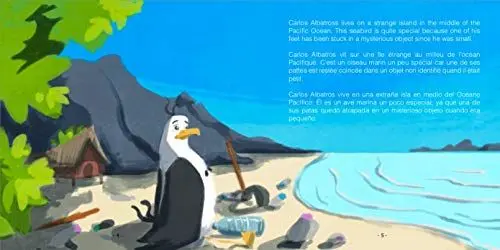 Produktbild: Carlos Albatros...And the haunted island | Et l’île hantée | Y la isla embrujada (Trilingual Edition) (The adventures of Jo Bonobo, Prisca Orca and their friends, Band 4)