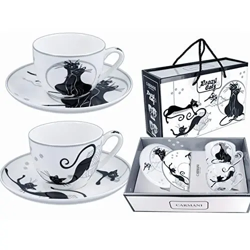 Produktbild: CARMANI - Fancy Teetasse und Untertasse 2er Set 
