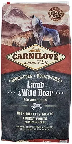 Produktbild: Carnilove Hundefutter mit Lamm und Wildschwein, 12 kg