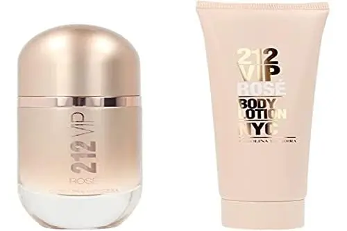 Produktbild: Carolina Herrera Set 212 VIP ROSÉ (Eau de Parfum, 50 ml+ Body Lotion, 75 ml), 125 ml
