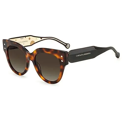 Produktbild: Carolina Herrera Unisex Ch 0008/s Sunglasses, 05L/HA Havana 2, 52