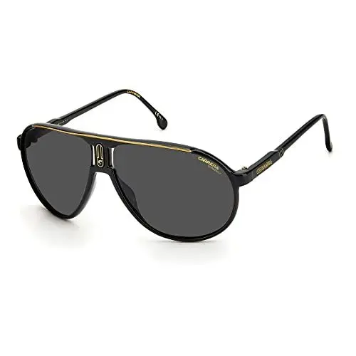 Produktbild: Carrera Unisex Champion65/N Sonnenbrille, Schwarz, Grau, 62/12/130