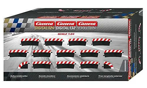 Produktbild: Carrera 20580 - Exclusiv - Außenrandstreifen Steilkurve 4/15°