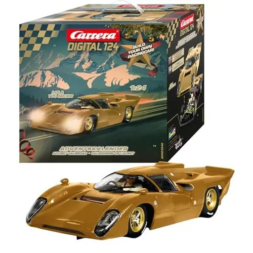 Produktbild: Carrera DIGITAL 124 Slotcar Bausatz Ready to Build Slotcar Set für Männer, Kinder & Erwachsene Alles für den Zusammenbau inklusive, von Elektronik bis zu Werkzeugen Perfekt für DIY
