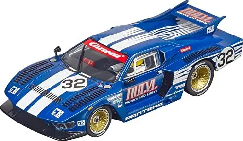 Produktbild: Carrera Evolution I De Tomaso Pantera No.32 I Auto für Rennbahn | Rennbahnen und lizensierte Slotcars | bis zu 2 Spieler | Für Jungs & Mädchen ab 8 Jahren & Erwachsene