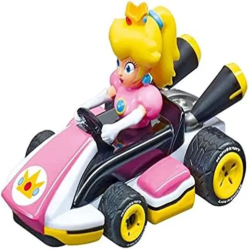 Produktbild: Carrera - 20065019 - Carrera FIRST I Peach Slotcar I Maßstab 1:50 I Ikonische Charakter aus dem Mario Kart Universum I Ideal für Kinder I Mario Kart Fans & Einsteiger ab 3 Jahren I Einfache Steuerung