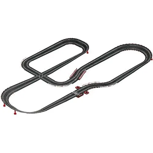 Produktbild: Carrera GO!!! Ferrari Pro Speeders Rennbahn-Set I Rennbahnen und lizensierte Slotcars | bis zu 2 Spieler | Für Jungs und Mädchen ab 6 Jahren & Erwachsene, Rot