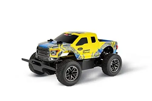 Produktbild: Carrera RC 2,4GHz Ford F-150 Raptor, y/b D/P, Bunt