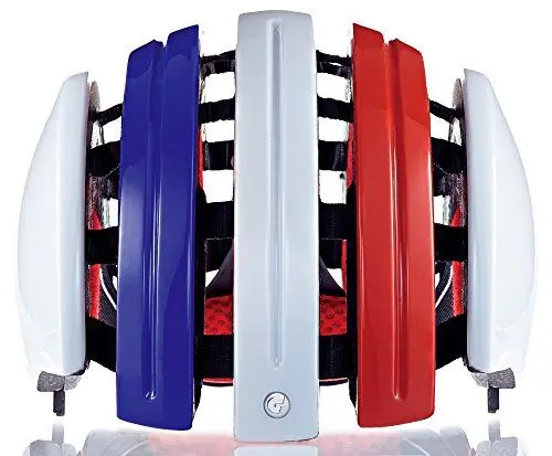 Produktbild: Carrera Radsport-Helm Foldab GTE, French Flag, 55-58 cm