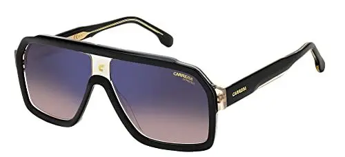 Produktbild: Carrera Sonnenbrillen 1053/S BLACK BEIGE/BROWN SHADED BLUE MIRROR 60/12/145 Herrenbrillen