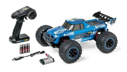 Produktbild: Carson 500404252 1:10 XS Stadium Fighter 100% RTR blau - Ferngesteuertes Auto, RC Buggy, inkl. Batterien und Fernsteuerung, Offroad Buggy