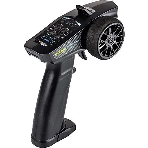 Produktbild: Carson 500500102 - Reflex Wheel Start 2.4G Radio, Modellbau, Zubehör, Fernsteuerung, Empfänger, 3 Kanal, Tamiya KIT kompatibel, schwarz
