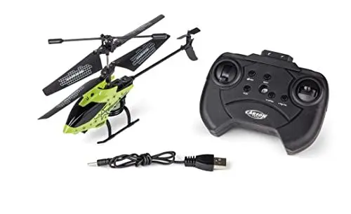 Produktbild: Carson 500507182 Starter Tyrann 230 IR 2Ch RTF grün - Hubschrauber, für Einsteiger, RC Heli, ferngesteuertes Spielzeug, Indoor Heli