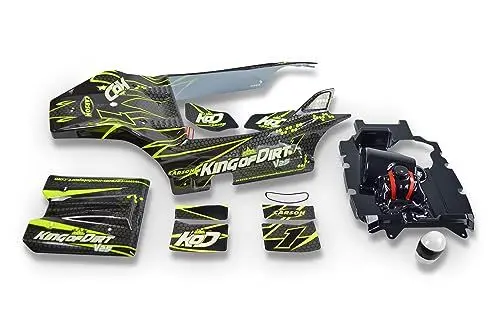 Produktbild: Carson 500801028 1:8 Karosserie-Set KOD Cage GP - RC Modellbau, Karosserie, RC Modellbau, RC Zubehör, Zubehör für RC Modelle, Schwarz